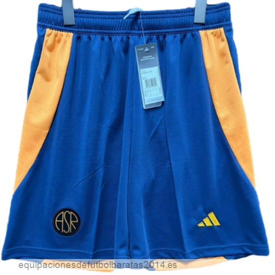 Nuevo 3ª Pantalones As Roma 24/25 Azul Baratas